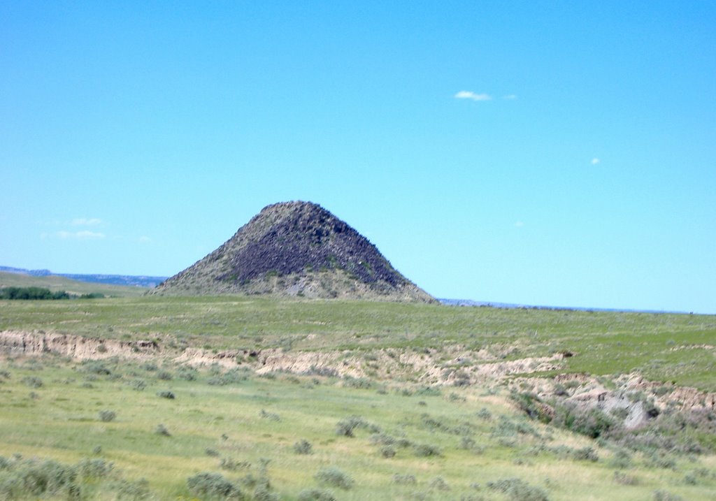 Huerfano Butte from the Interstate