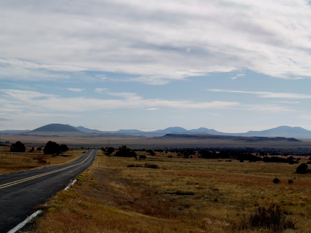 View of Raton-Clayton Volcanic Field from near Capulin Volcano