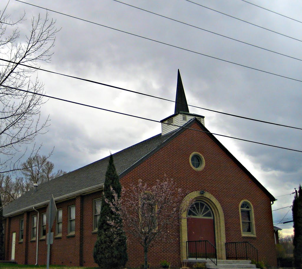 Presbyterian church -- early spring