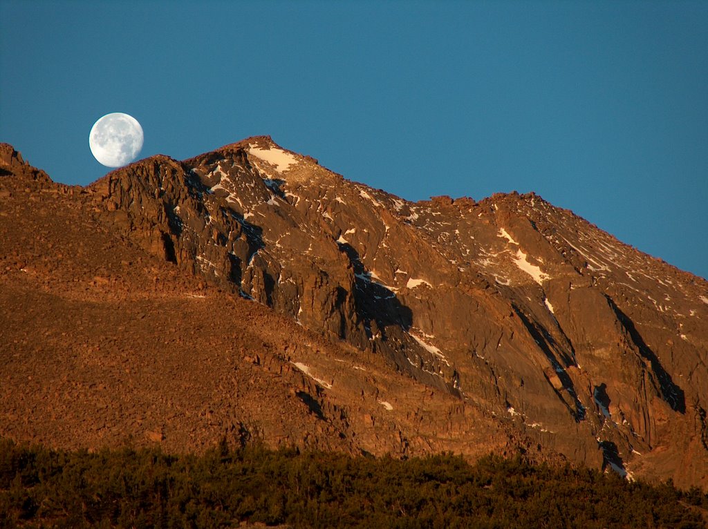 Mt. Meeker at Dawn, Rocky Mountain National Park, Colorado