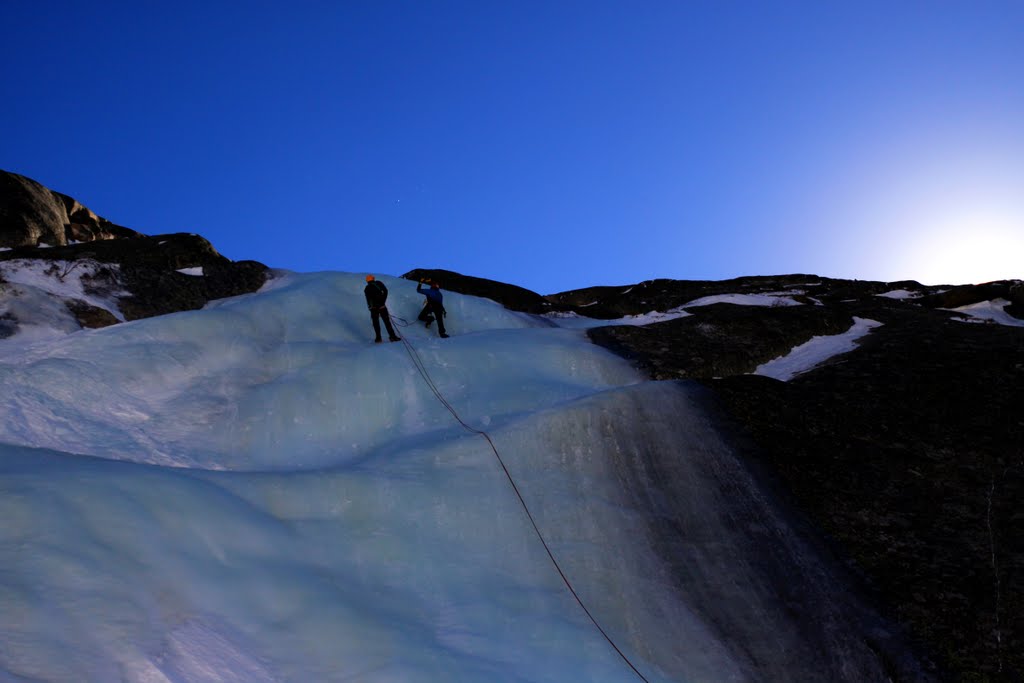 Blue Ice at Black Lake, Glacier Gorge, Rocky Mountain National Park, Colorado