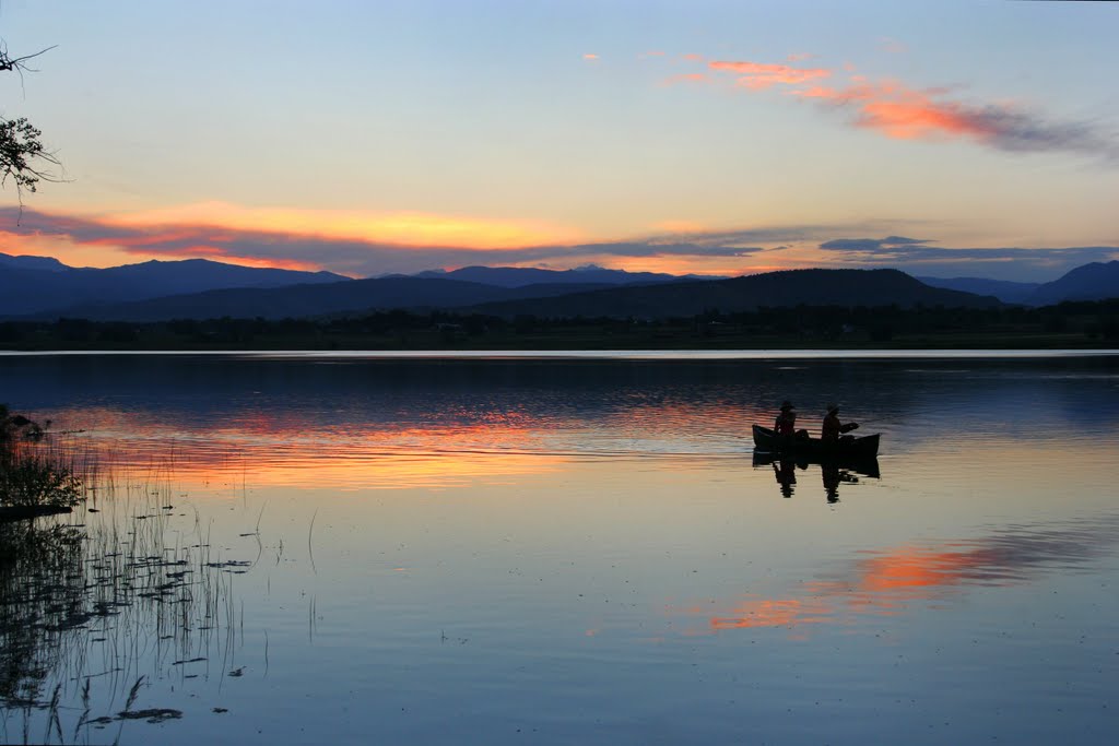 Fishermen at sunset - Halászok naplementében