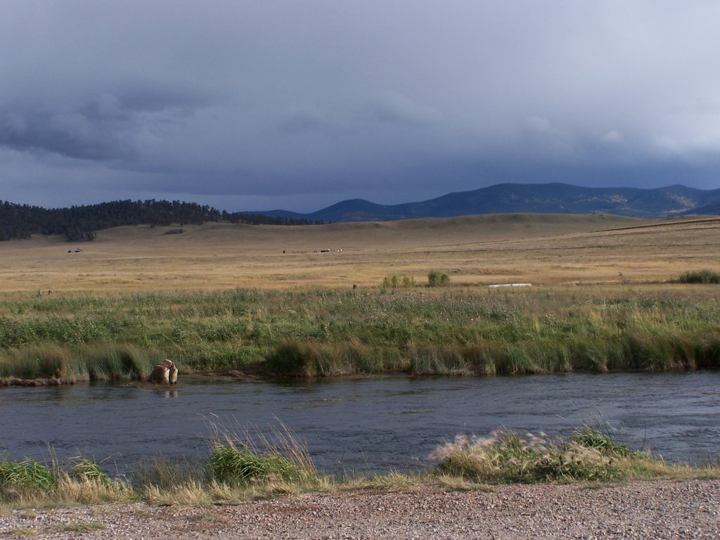 South Platte River east of Spinney Mountain Reservoir