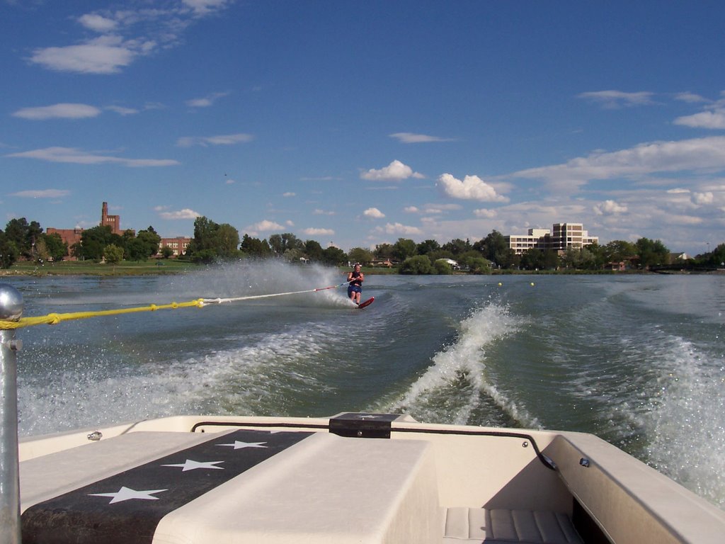Skiing Sloans Lake