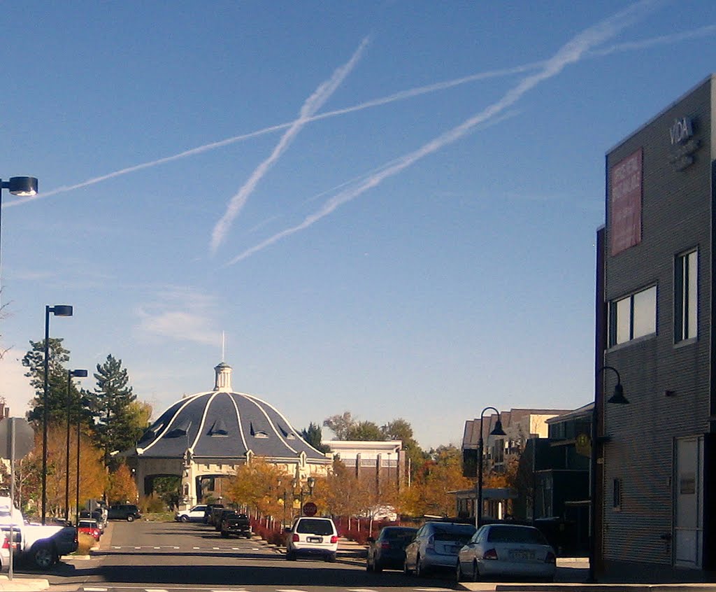 site of the demolished Elitch Gardens Amusement Park
