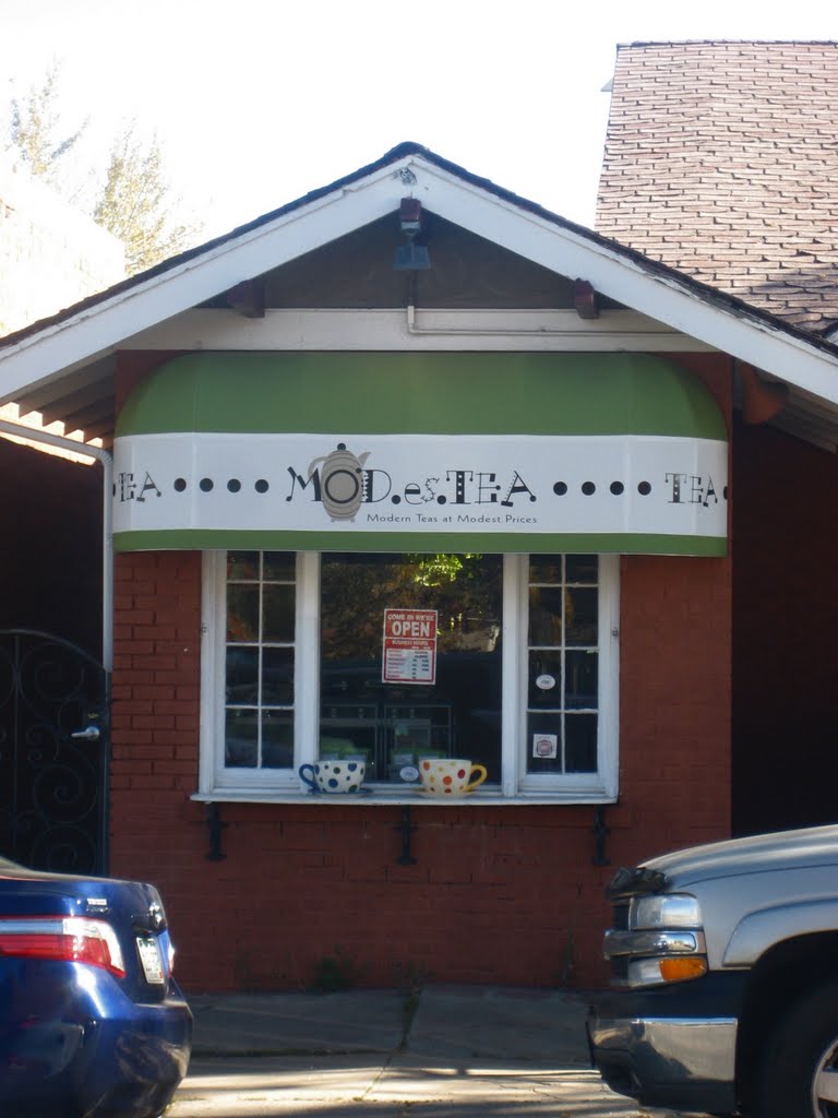 for tea in Tennyson Street neighborhood