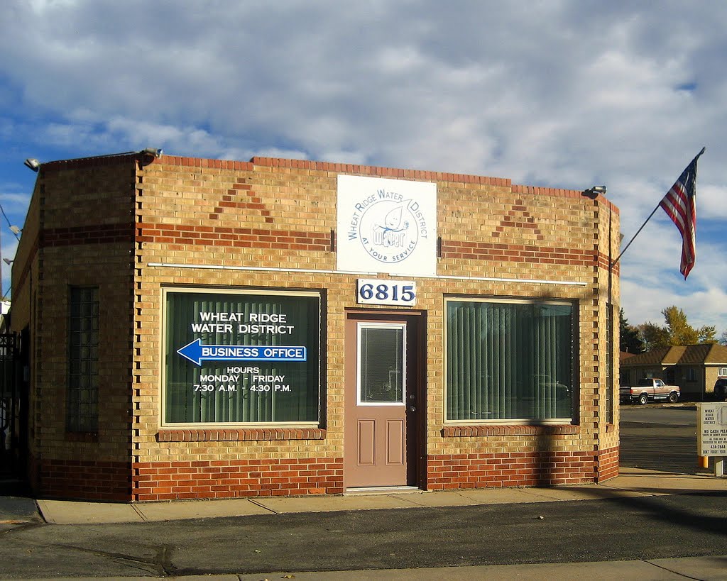 small brick bldg.