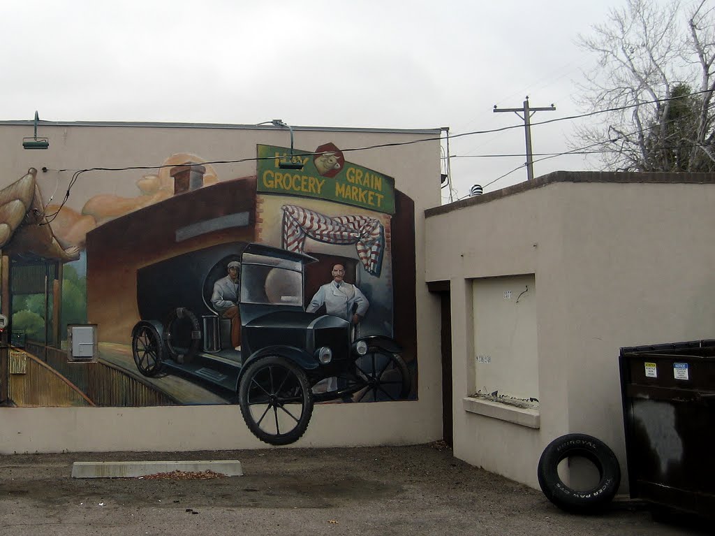Edgewater Colorado nostalgic mural