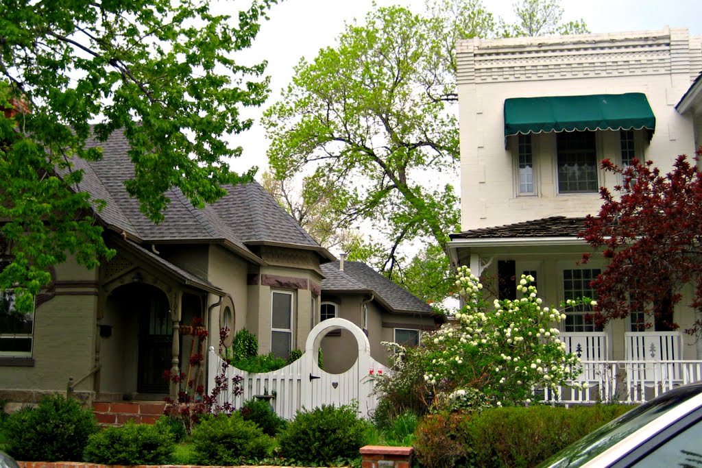 in the 19th century west highland neighborhood--Denver
