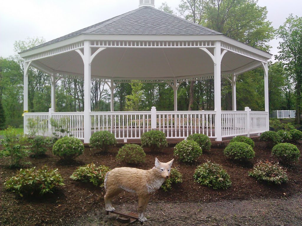 Gazebo in Veterans Memorial Park - Berlin, Connecticut