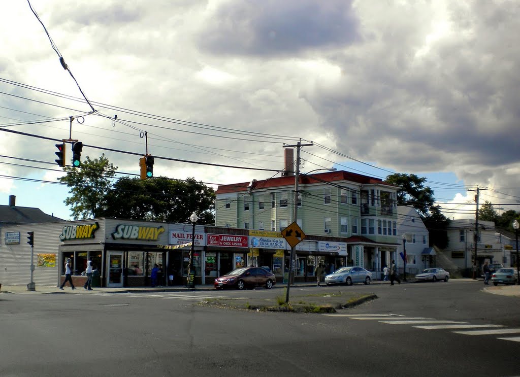 Boston Post Road and East Main Street Crossing