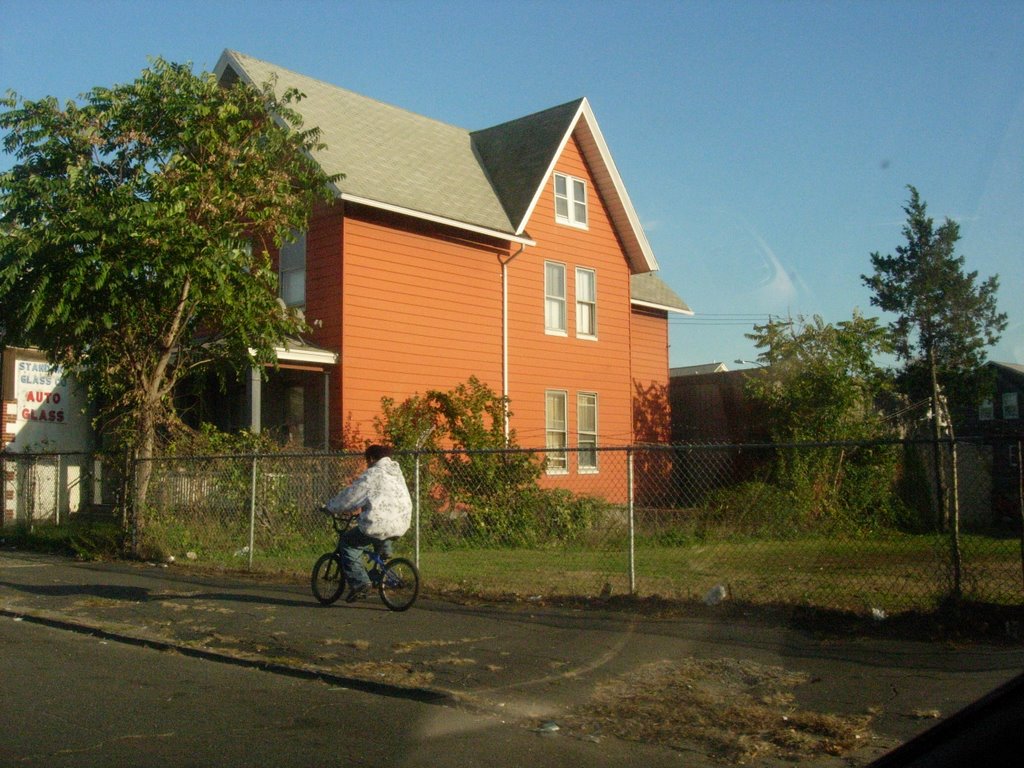 orange house