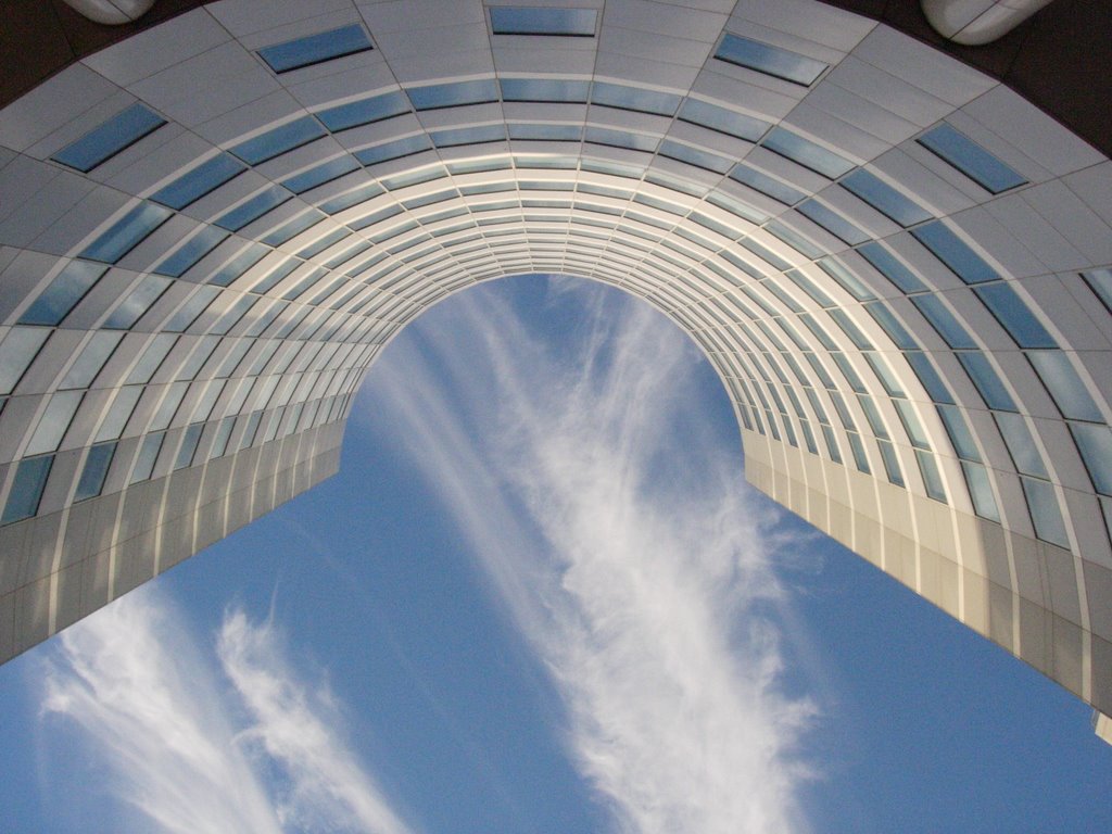 looking up