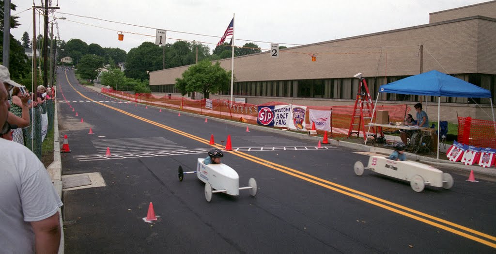 Soap Box Derby on Casper Street in Danbury CT