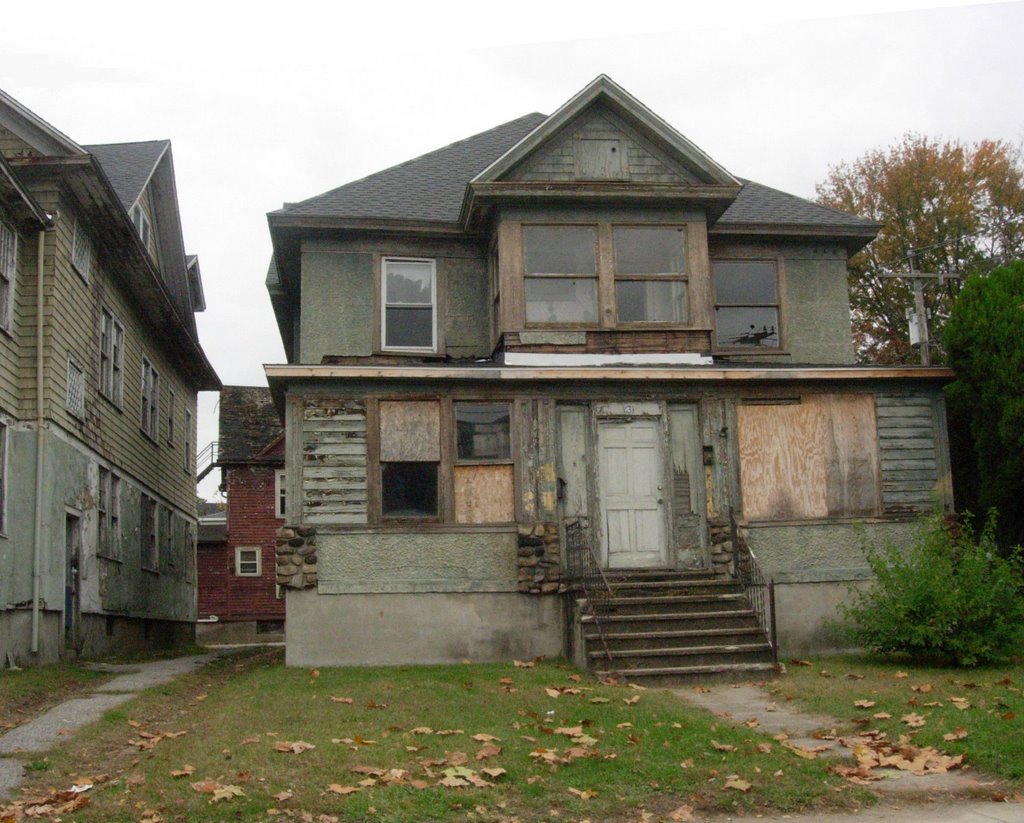 old house, front