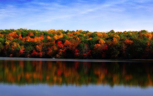 Lake Saltonstall fall
