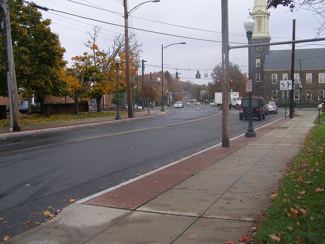 Fall in the center
