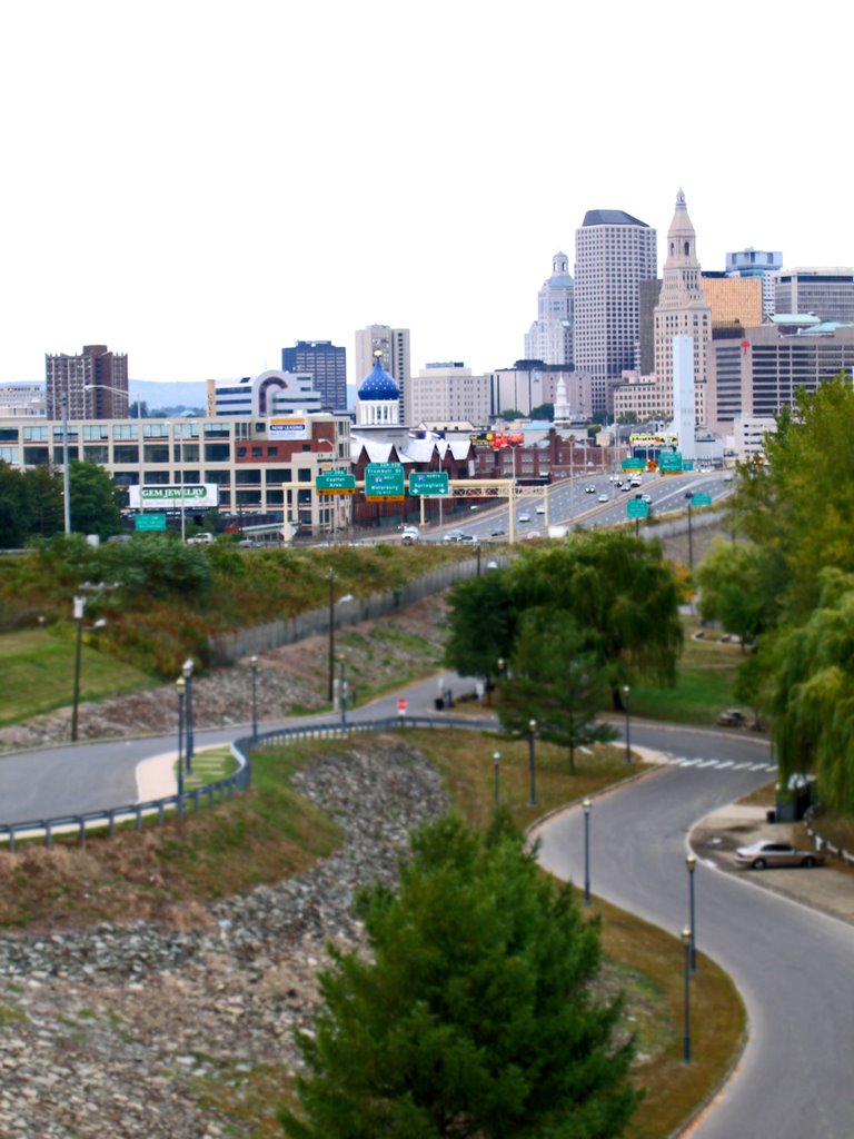 Hartford from Wilbur Cross Hwy