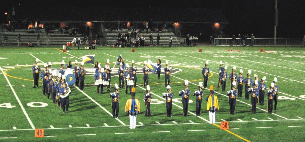 Platt High School Band at Falcon Field, October, 2008