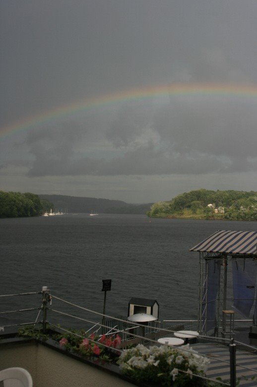 Rainbow over the Connecticut River