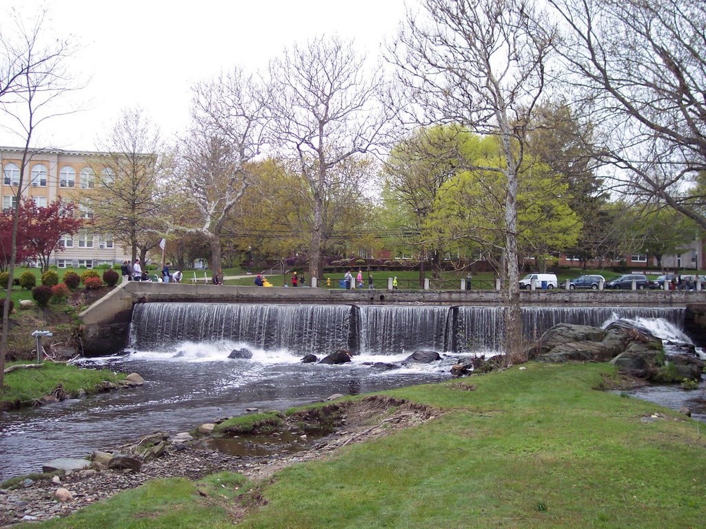 Behind Milford City Hall