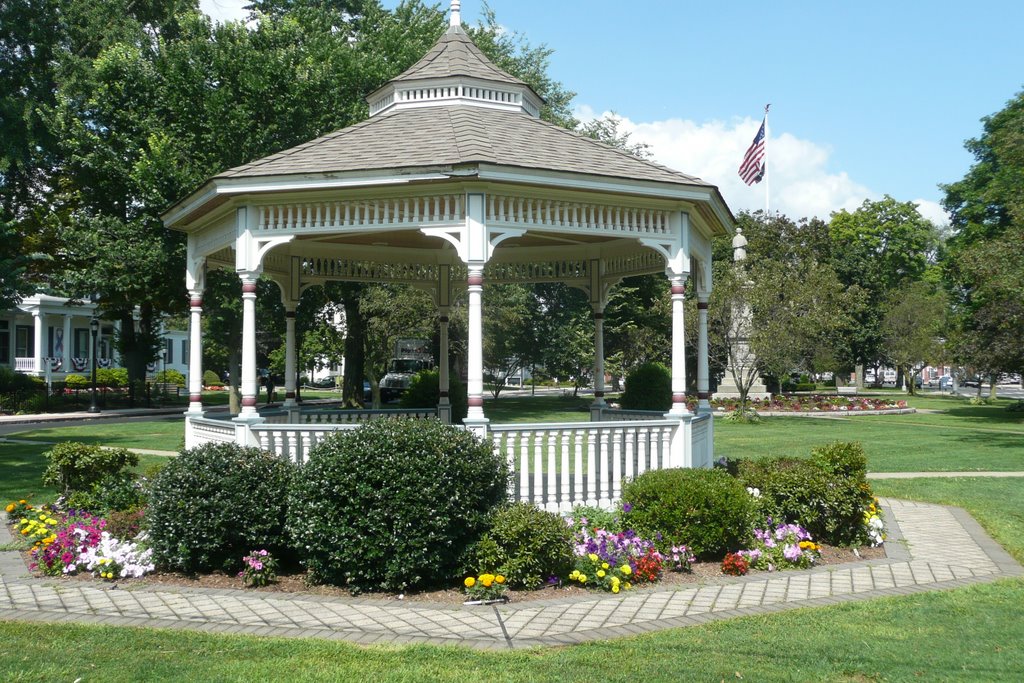 Tha Bandstand on the Milford Green