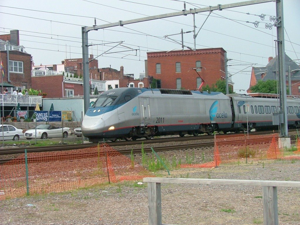 Amtrak passing