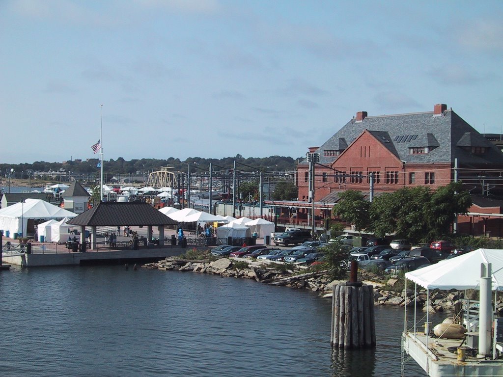 Rail station from ferry to Orient Point