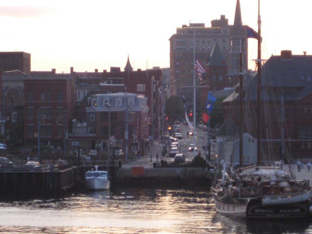 New London at Sunset