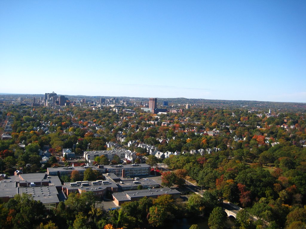 View from East Rock Park - New Haven, CT
