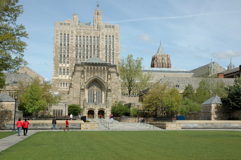 耶鲁大学图书馆 Sterling Memorial Library,Yale