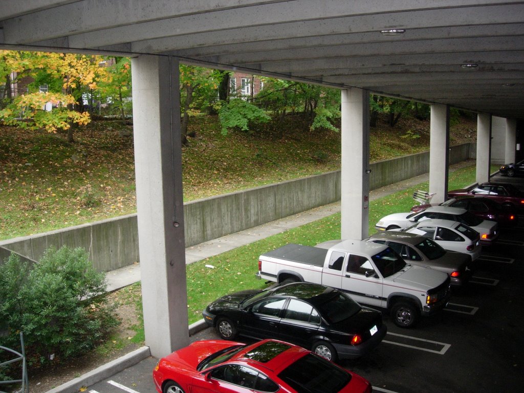 Under parking garage