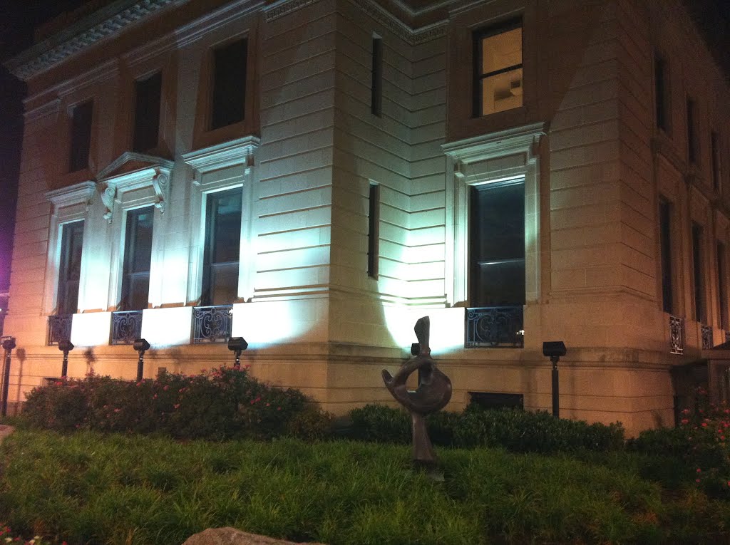The View of Beautiful & Gorgeous Night in Stamford. CT. U.S.A.