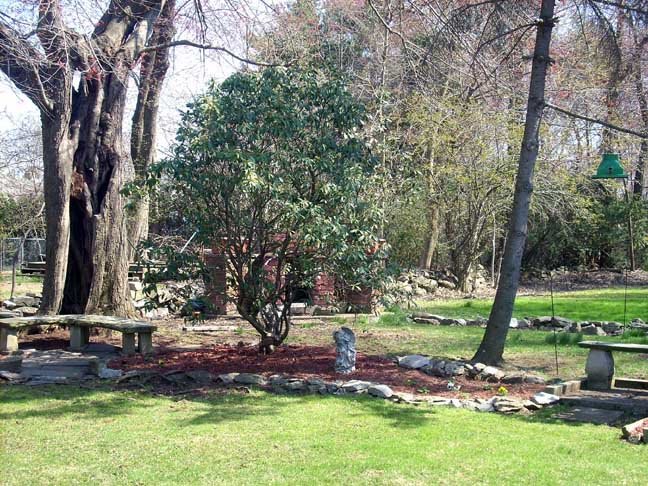 Garden in front of JPs Studio