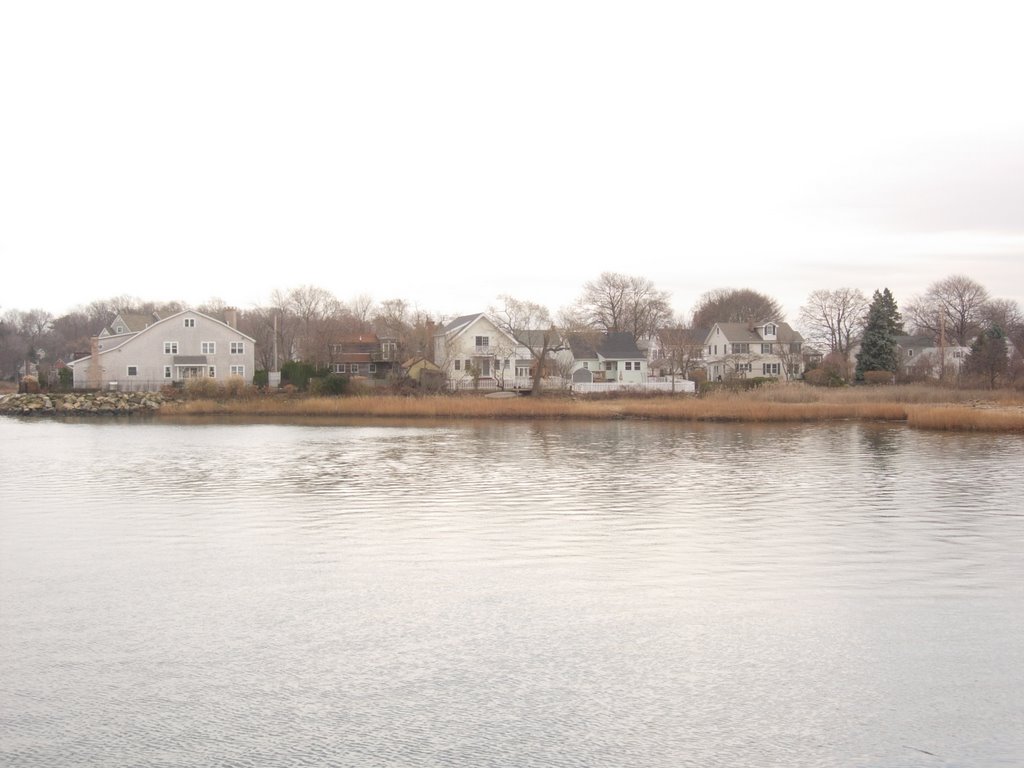 facing south to these houses