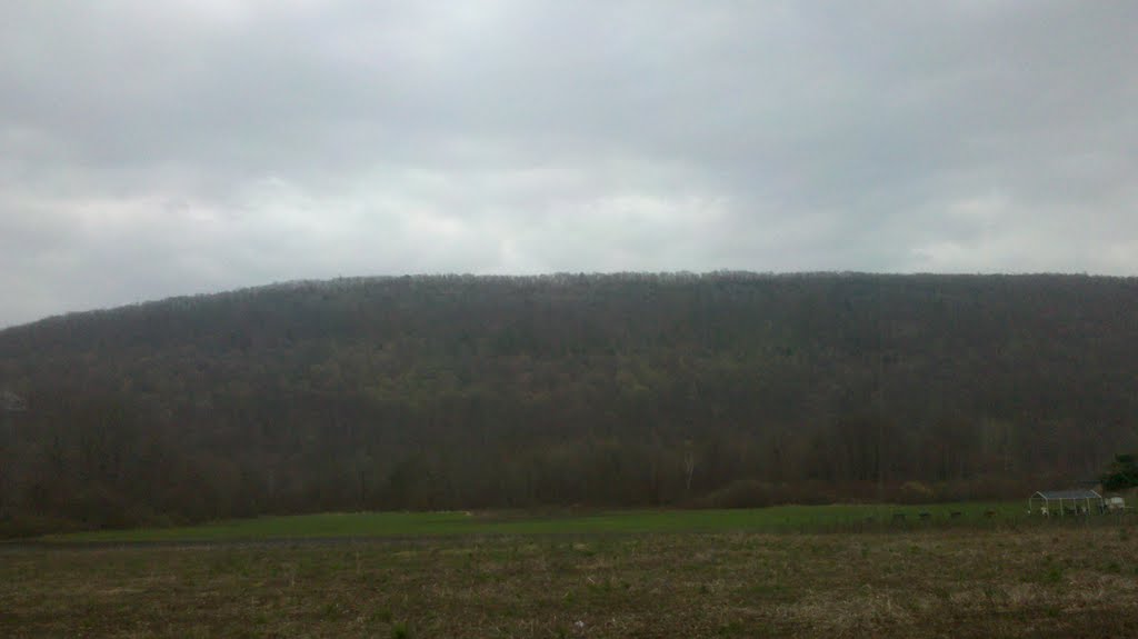 Talcott Mountain from Nod Road, Simsbury, CT April 24 2011