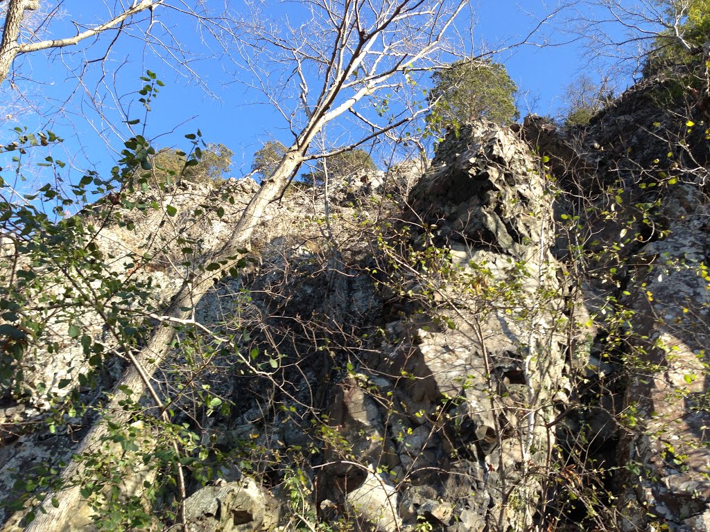 Views from Below Talcott Mountain Cliffs, 11222012