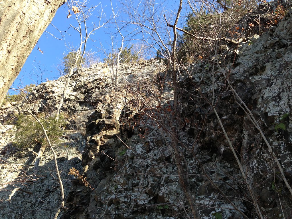 Views from Below Talcott Mountain Cliffs, 11222012