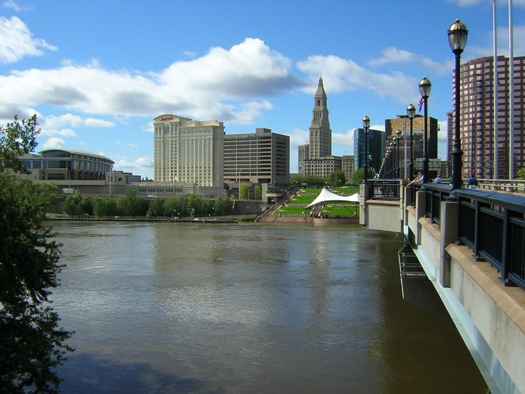 Hartford viewed from across the Connecticut River