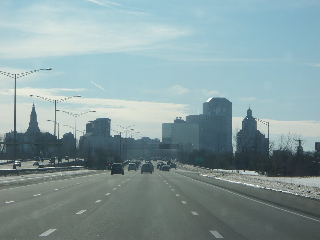 Drive toward Hartford