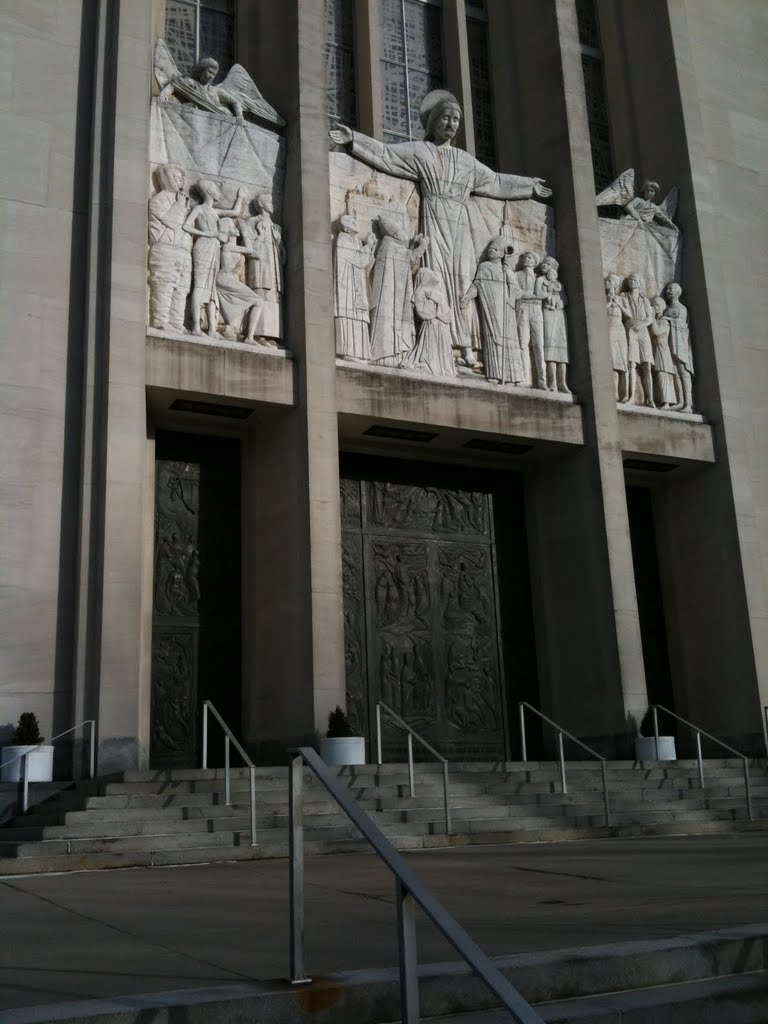 Entrance to St. Johns Cathedral, Hartford, CT