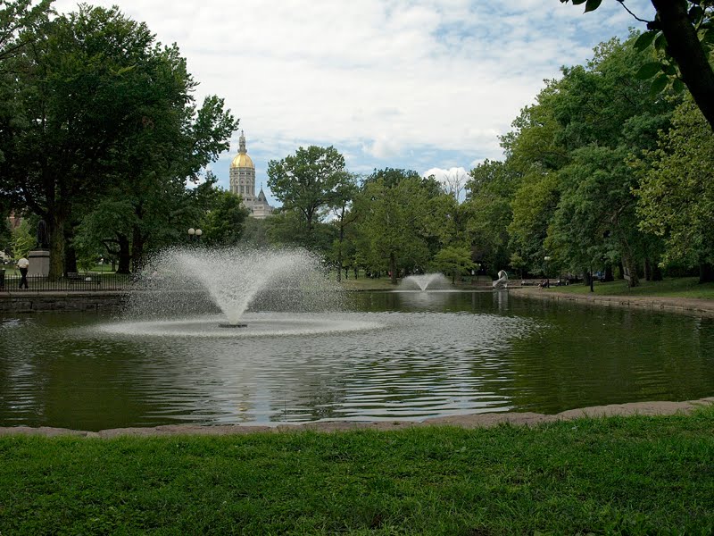 Pool in Bushnell Park