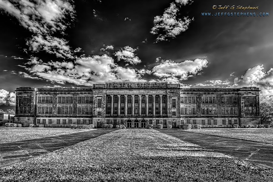 Bolton High School Infrared HDR Panorama