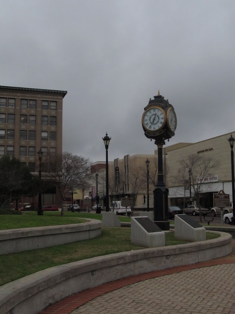 Clock in a Park