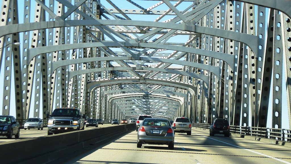 Over The Great River (Horace Wilkinson Bridge)