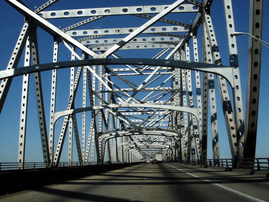 Bridge,  mississippi river