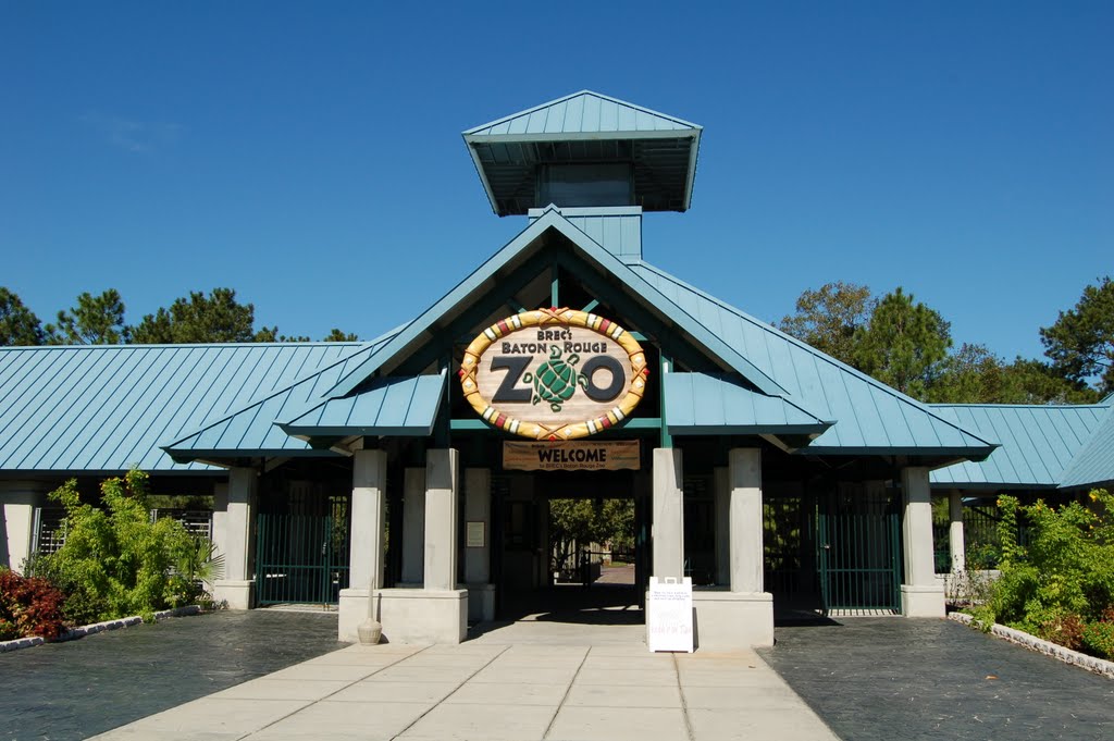 Baton Rouge Zoo entrance