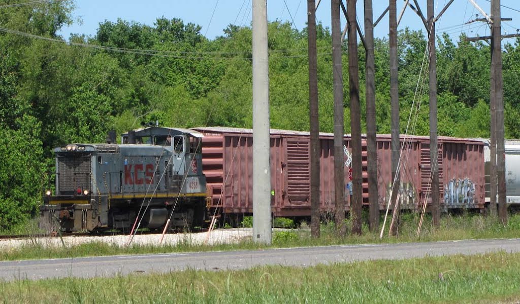 Kansas City Southern switch engine