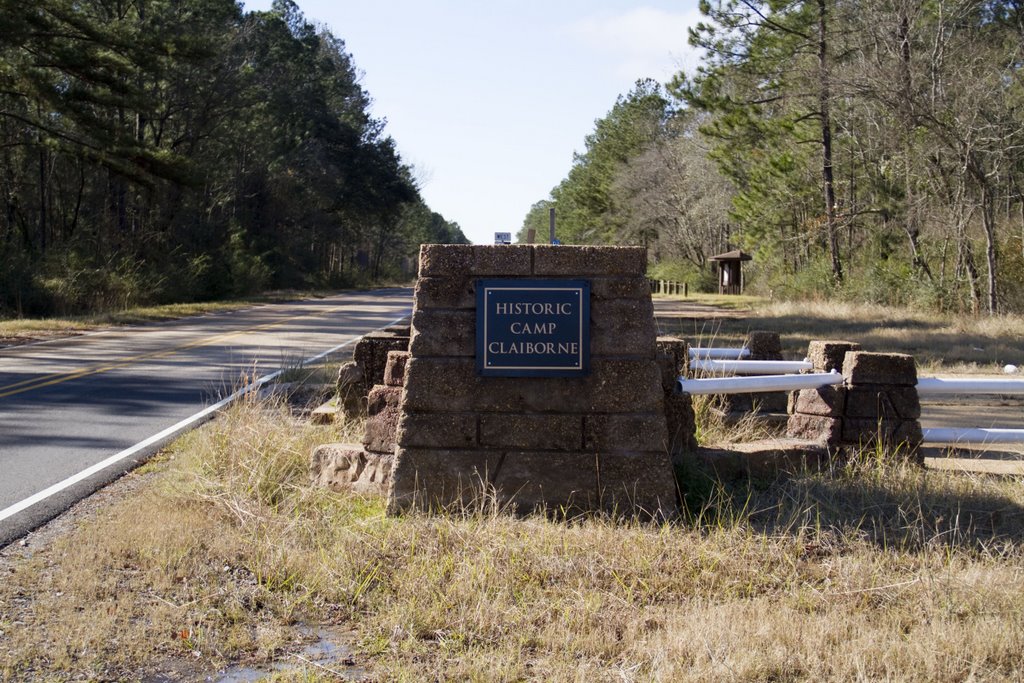 Camp Claiborne, LA - Main Gate Guard Shack