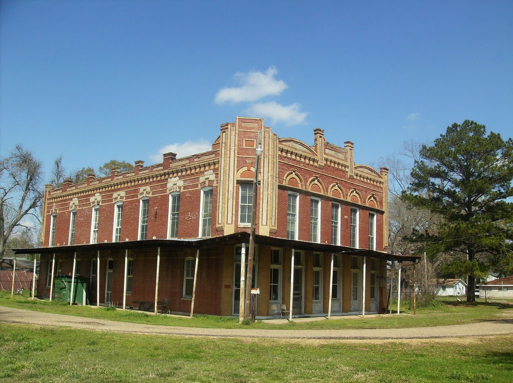 Historic LeSage Hotel, Collfax, Grant Parish, Louisiana